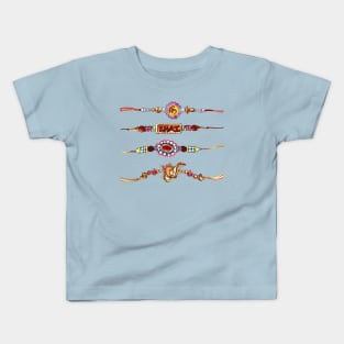 Indian Neckless Watercolor Kids T-Shirt